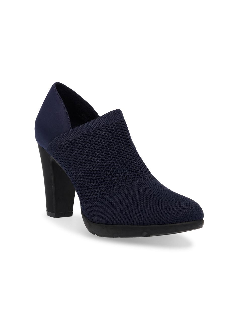 Navy Anne Klein Xenom Heel Boots | NZJZR70464