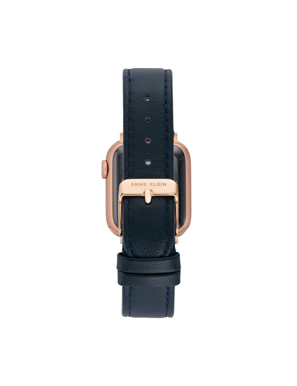 Navy / Rose / Gold Anne Klein Band for Apple Watch® Leather | DNZKV44039