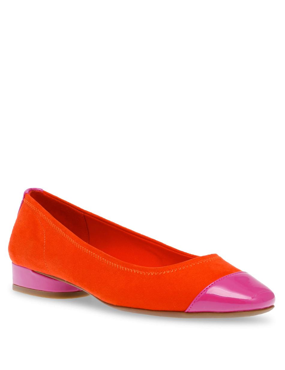 Orange / Pink Anne Klein Carlie Flats | LNZSX31702