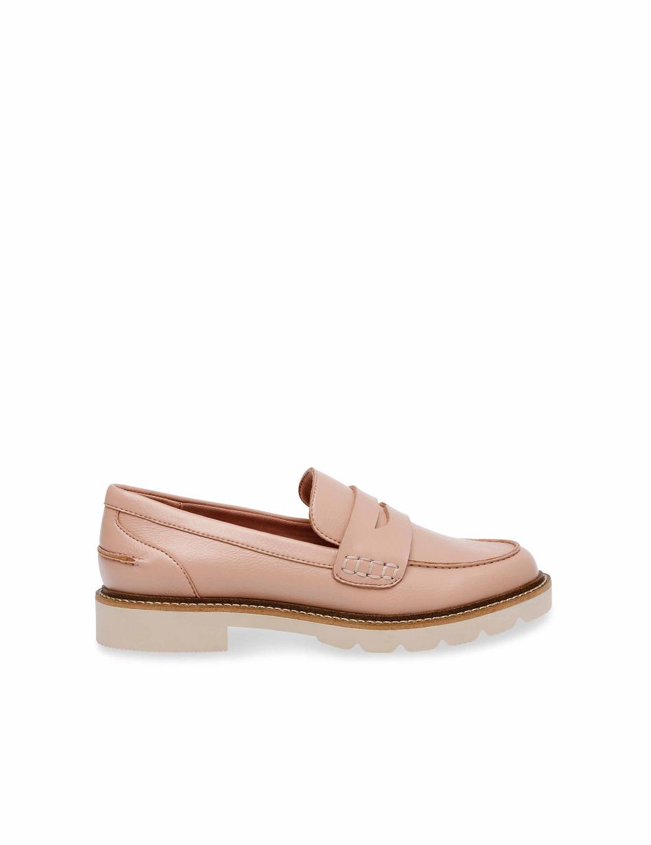 Pink Anne Klein Emmylou Loafer Flats | NZCIF46602