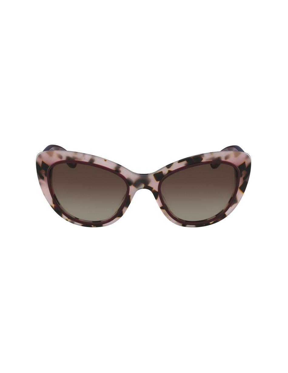 Pink Anne Klein Tortoise Two-Tone Cat-eye Sunglasses Narrow Size | ENZHC97110