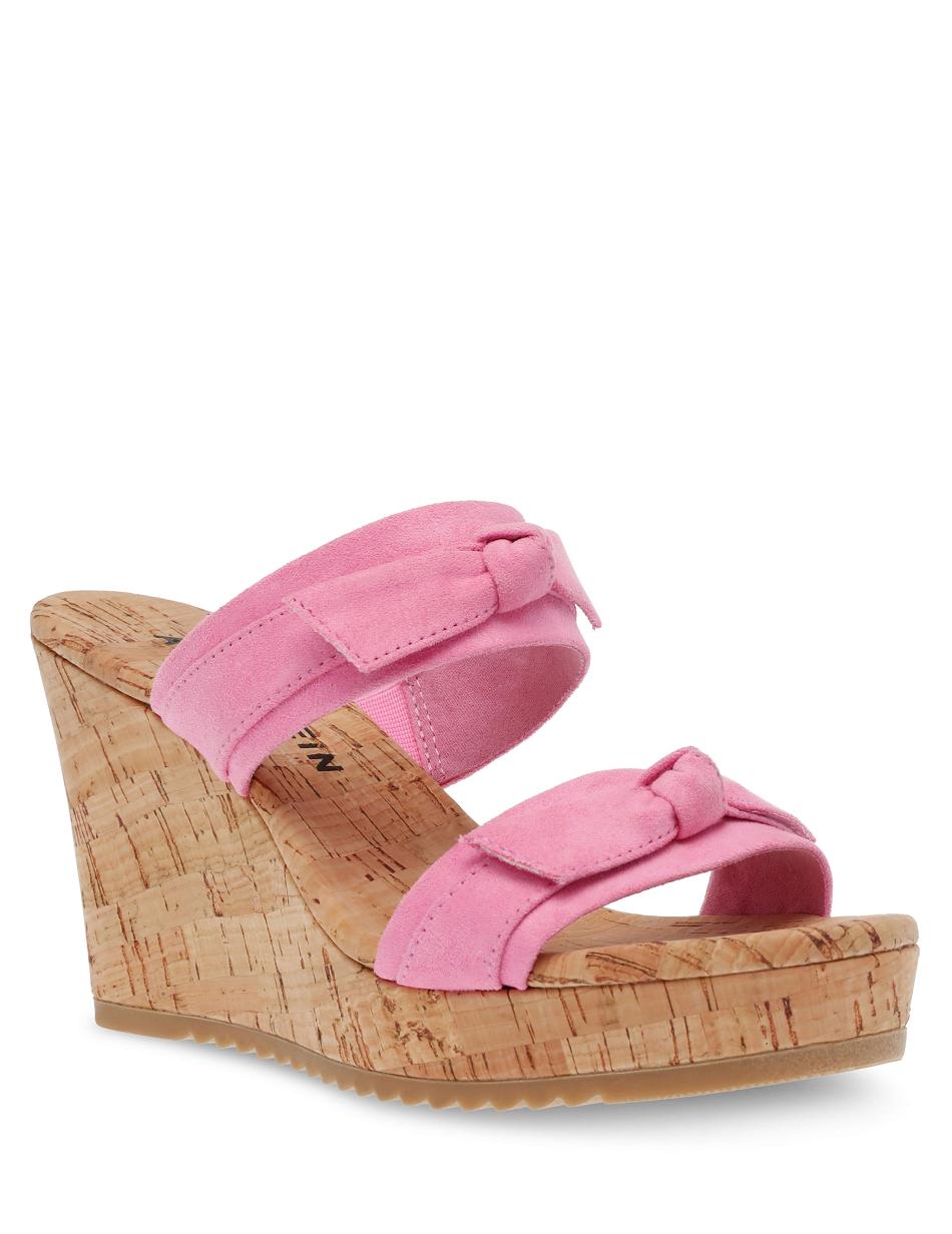 Pink Anne Klein Wiona Wedges | FNZHY93596