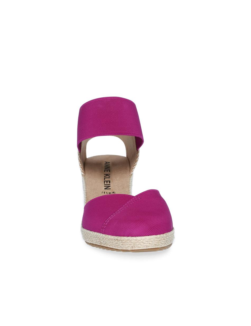 Pink Anne Klein Zoey Round Toe Espadrilles Wedges | ZNZNQ95950