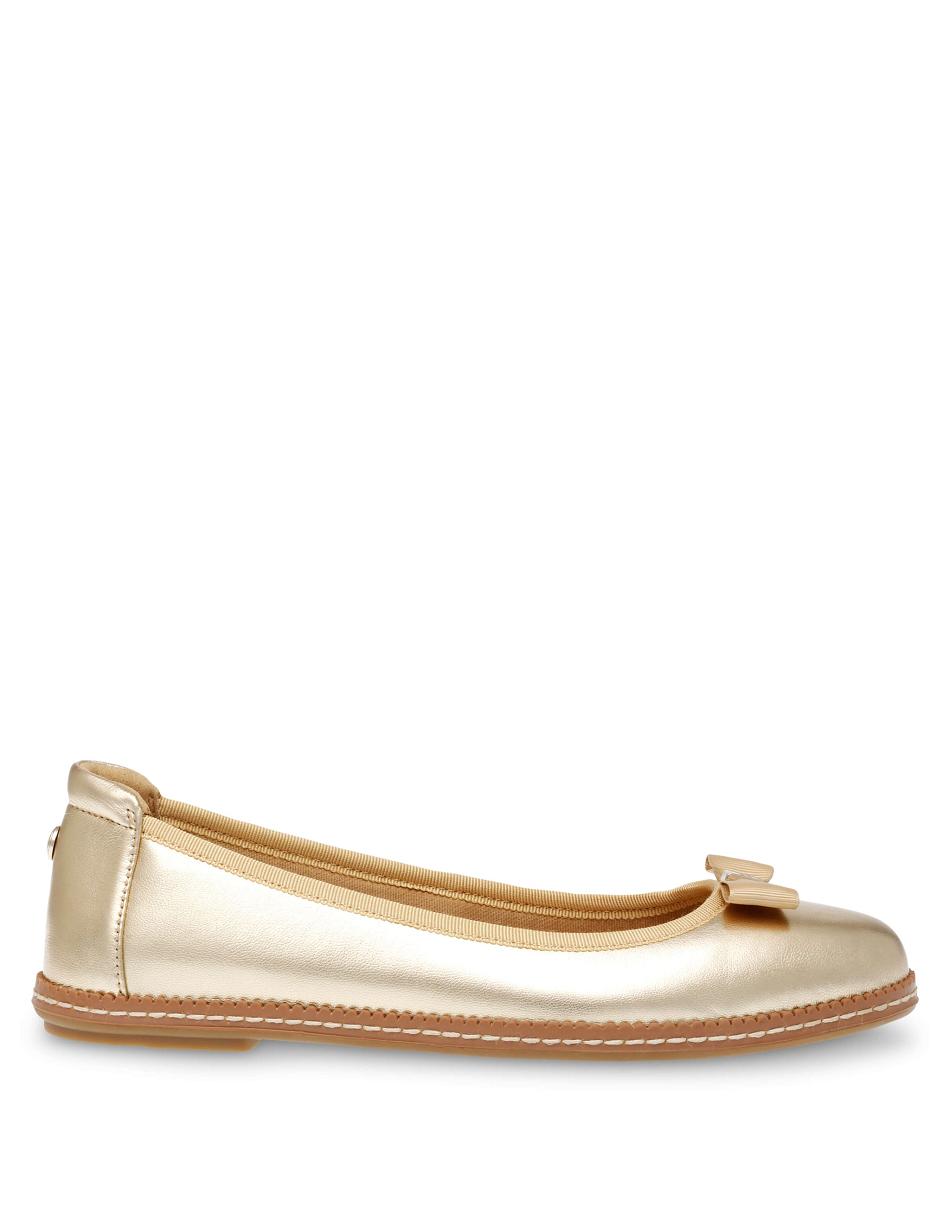 Platinum Anne Klein Ember Flats | ANZWC80404