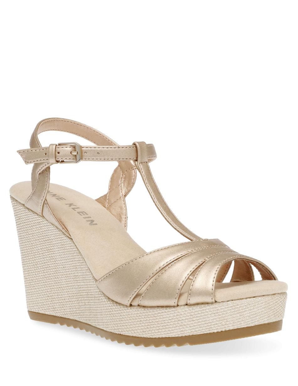 Platinum Anne Klein Whitney Wedges | GNZUC35783