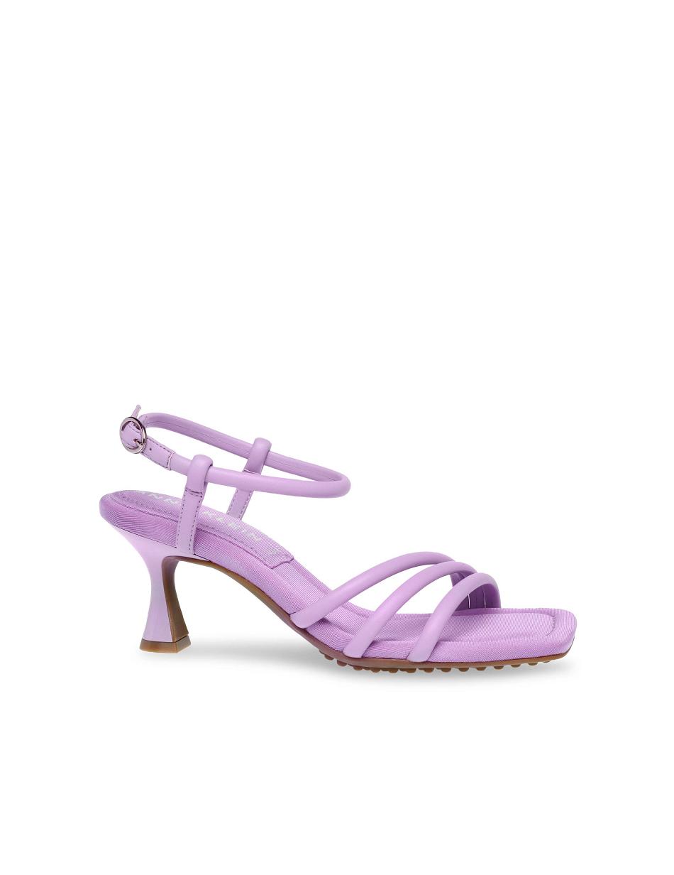 Purple Anne Klein Jelyssa Sandal Heels | NZIIZ74913