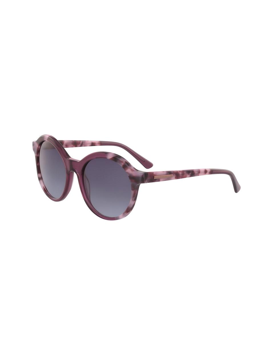 Purple Anne Klein Plum Frame Sunglasses Round | NZIIZ70347