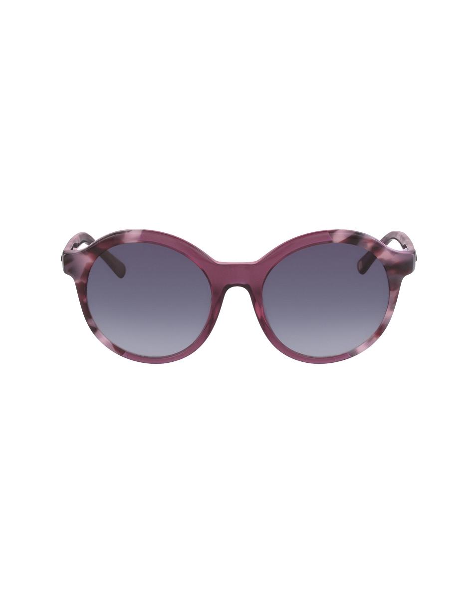 Purple Anne Klein Plum Frame Sunglasses Round | NZIIZ70347