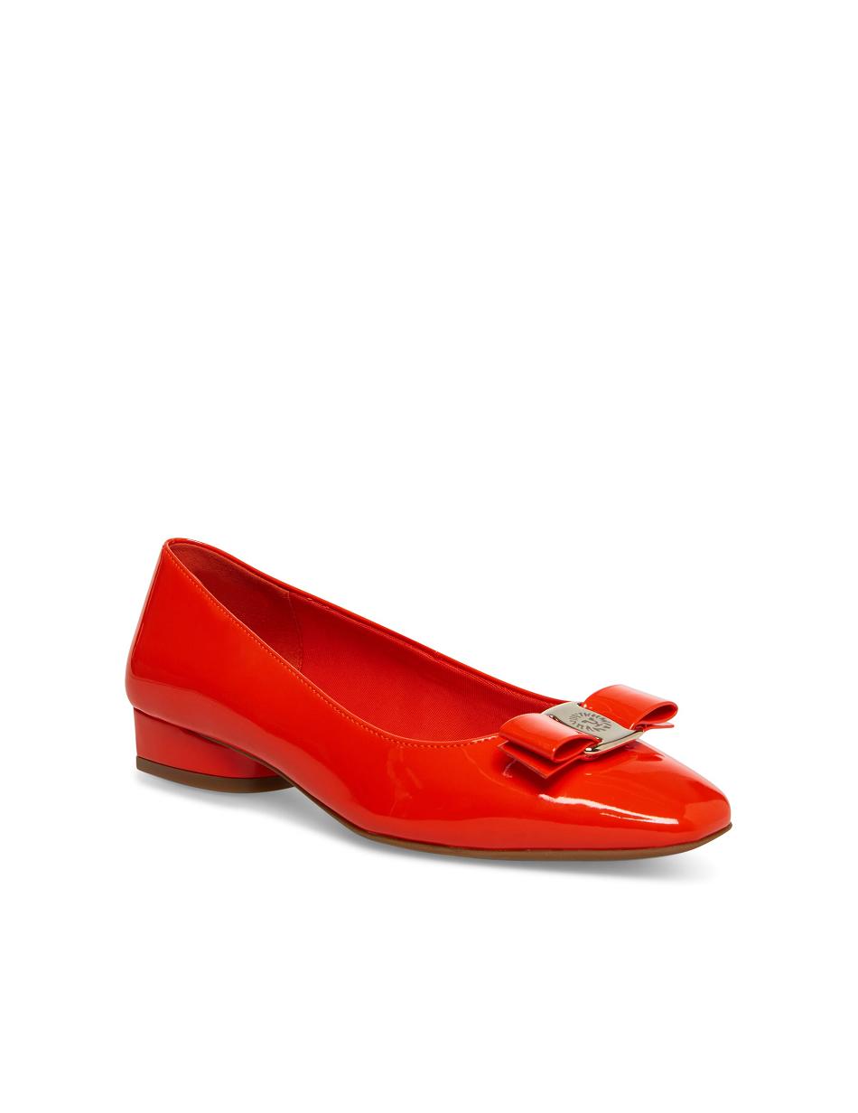 Red Anne Klein Charleston Flats | MNZHR57448