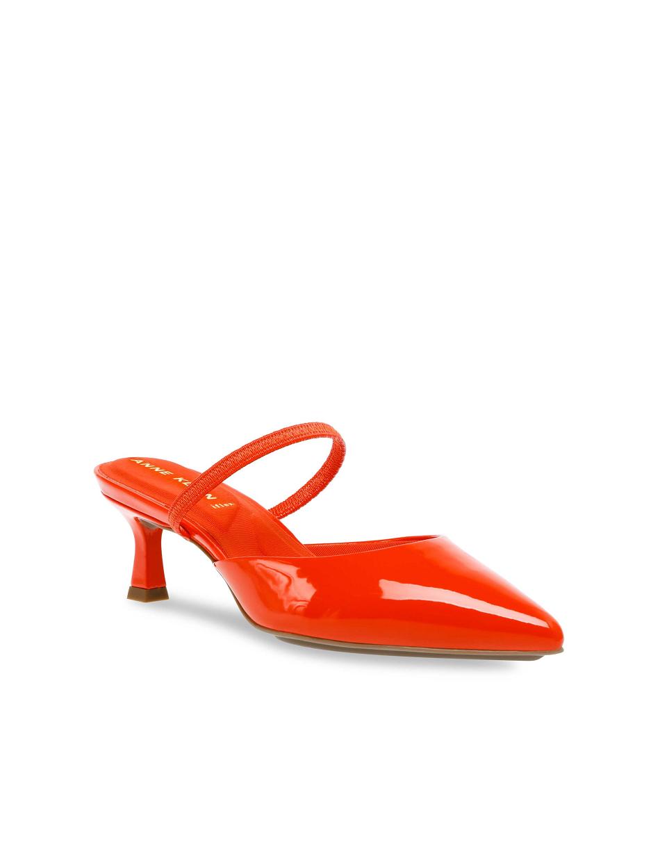 Red Anne Klein Iella Convertible Pump Heels | PNZQX94970