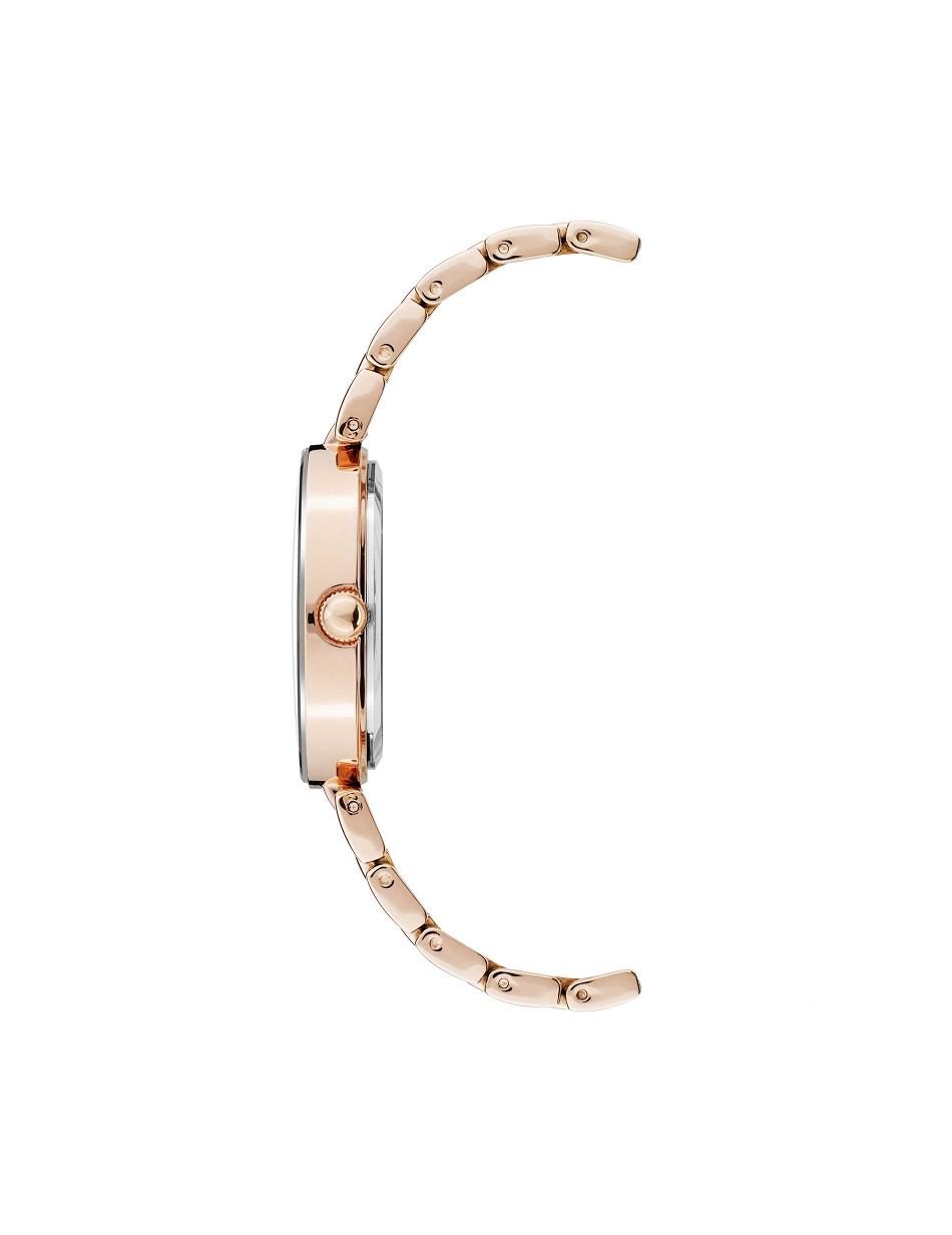 Rose / Gold Anne Klein Diamond Dial Bracelet Watch Best Sellers | PNZQX66902