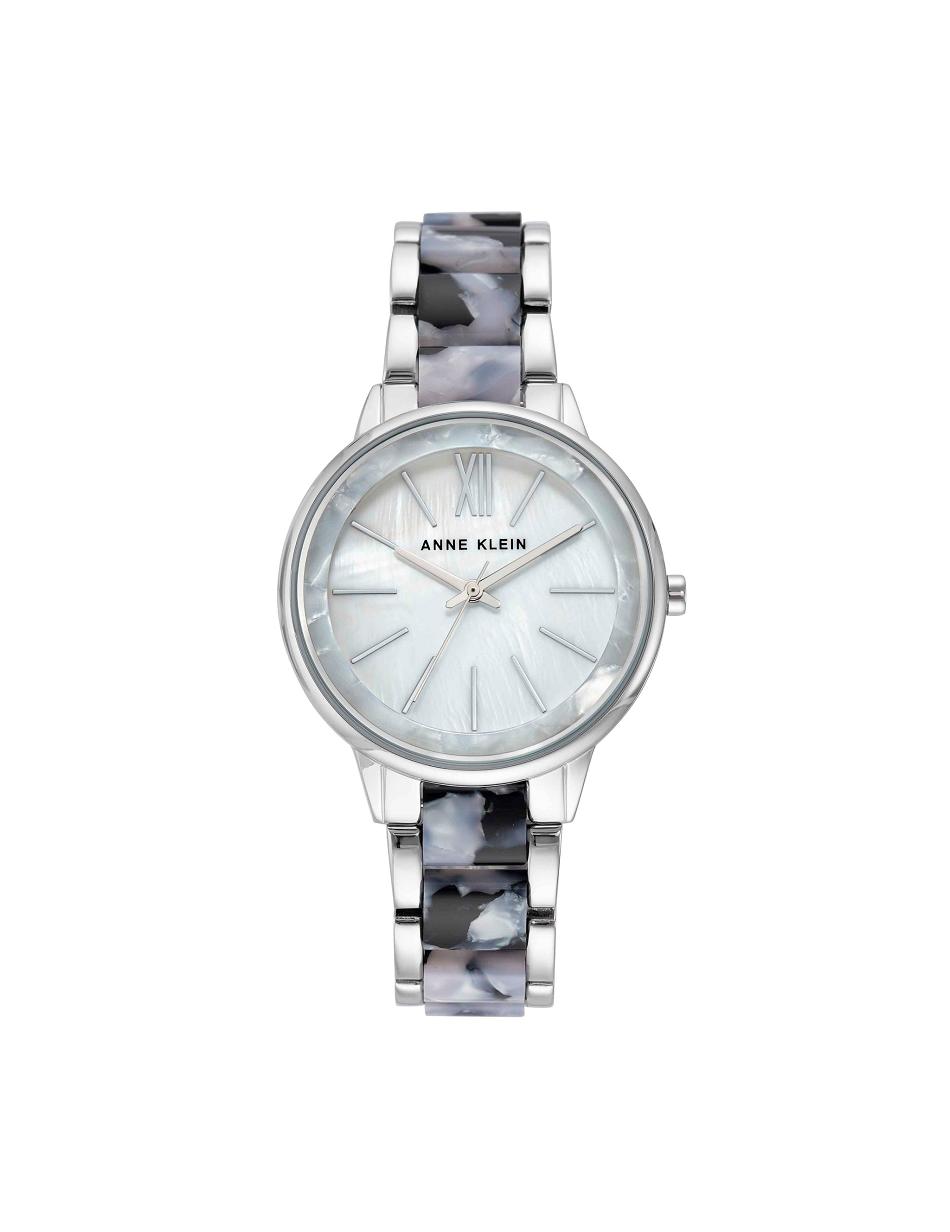 Silver Anne Klein Resin Link Watch Metals | BNZSD77605