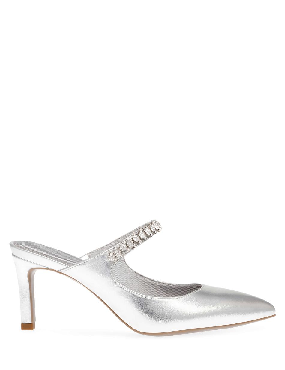 Silver Anne Klein Rhiannon Dress Pump Heels | NZCIF40987