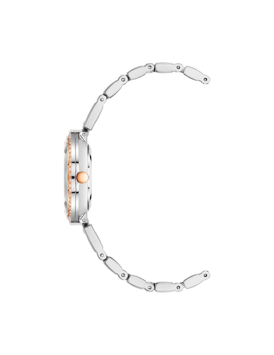 Silver / Rose / Gold Anne Klein Premium Crystal Bracelet Watch Metals | GNZEC20365