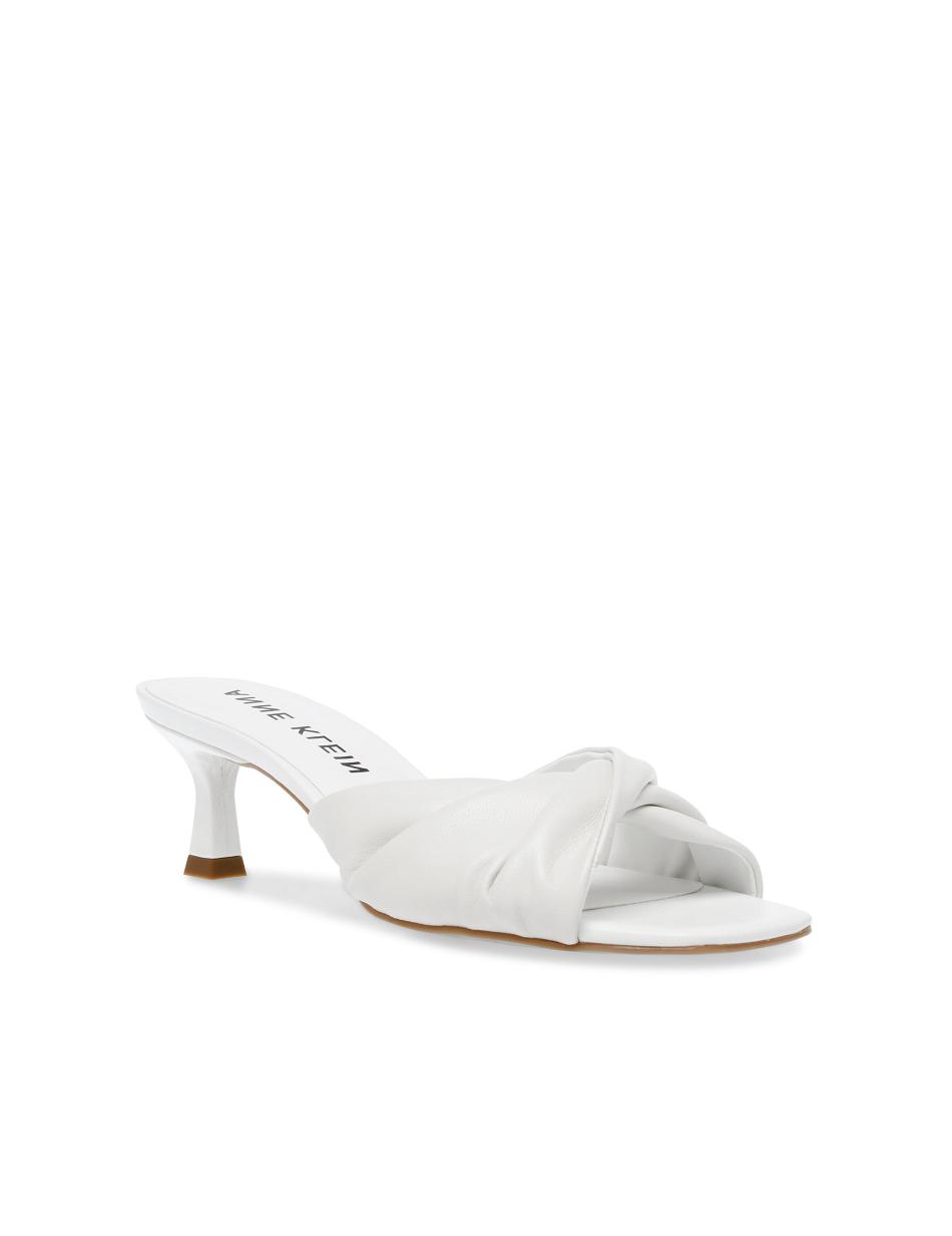 White Anne Klein Lauraly Kitten Heels | XNZBH94757