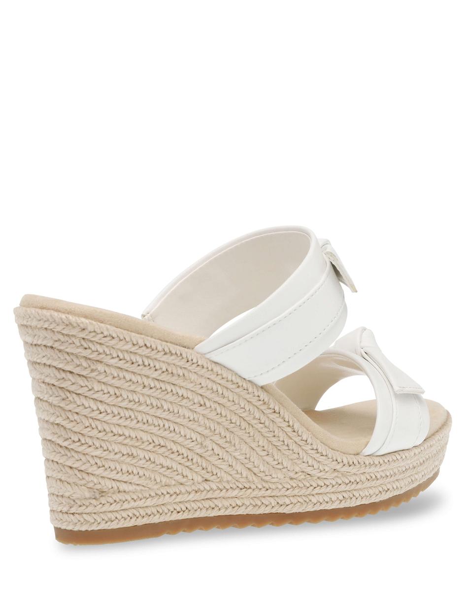 White Anne Klein Wiona Wedges | SNZVO15437