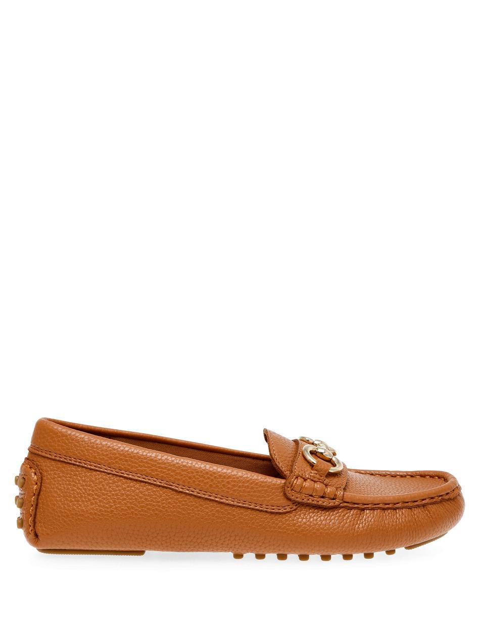 brown Anne Klein Celeste Moc Flats | ZNZNQ66640