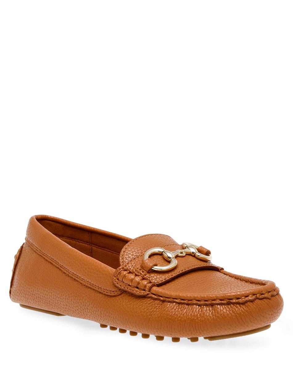 brown Anne Klein Celeste Moc Flats | ZNZNQ66640