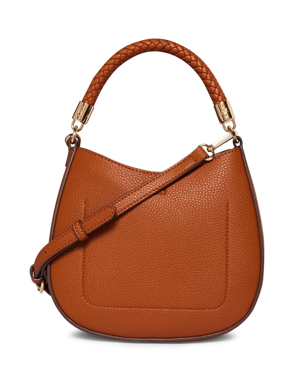 orange Anne Klein Braided Handle Hobo Crossbody Bags | NZICD66855